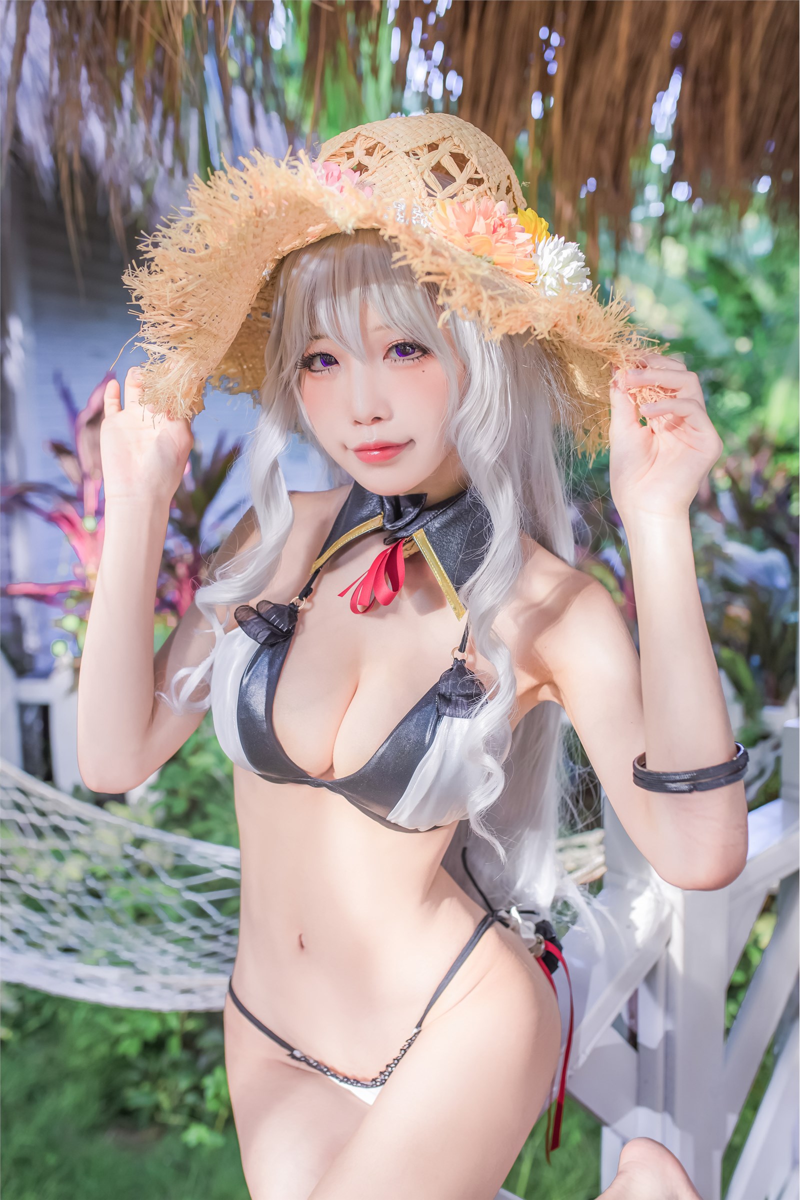 Aqua Water Miao - Alge rie Swimsuit (Azur Lane)(2)